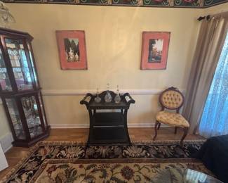 CORNER CABINETS AND PRINTS