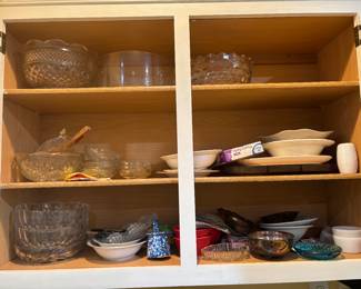 GLASSWARE, YES IN THE KITCHEN