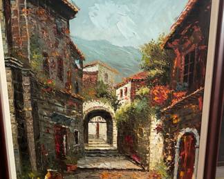 Framed Pastel Wall Art