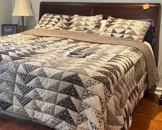 Pottery Barn Sawyer Handcrafted Reversible Quilted Sham