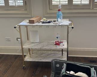 South Shore Chariot Bar Cart
