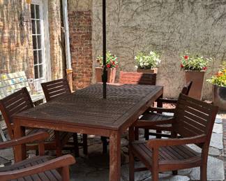 Forli Rectangular 7-Piece Patio Dining Set