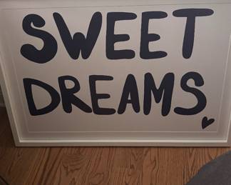 Sweet Dreams Wall Art