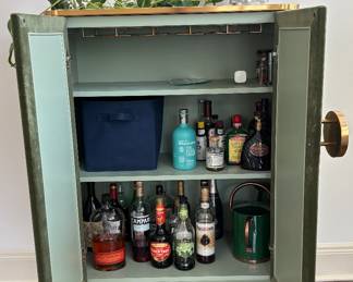 Inside- Anthropology Juneau Bar Cabinet