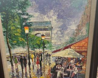 Framed Pastel Wall Art