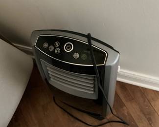 Lasko 1500W Motion Heat Whole Room Ceramic Space Heater with Remote, CC23161, Black