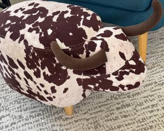 Bessie Cow Ottoman - Christopher Knight Home