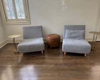 Wayfair set of 2 Melany 30" Convertible Chair Bed