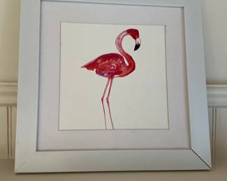 Decorative Flamingo Art