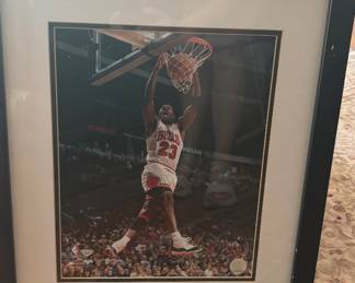 Framed Michael Jordan Poster Wall Art