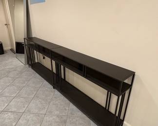 West Elm Profile Console (48") Set of 2