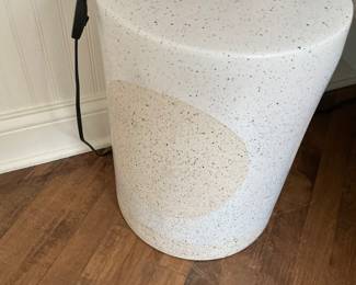 West Elm Terrazzo Drum Indoor/Outdoor Round Side Table (15")