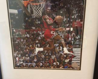 Framed Michael Jordan Poster Wall Art