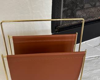 Wood Fireplace Organizer