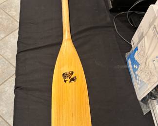 Beautiful Vtg Herters' Canoe Paddle 60" Retro Cabin Decor
