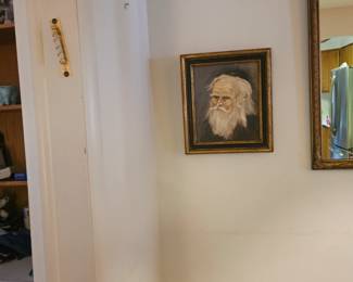 Much of the art work is signed