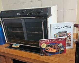Working counter top oven