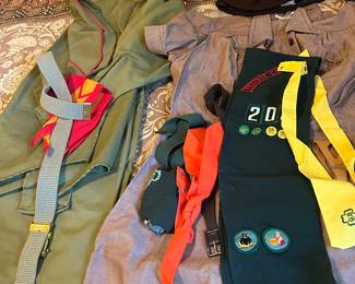 Vintage Cub Scouts and Brownie Uniforms