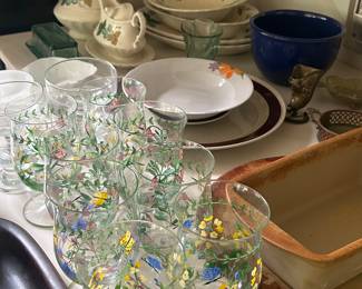 More Hand Painted Glasses!