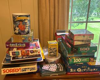 Vintage Puzzles  and Games