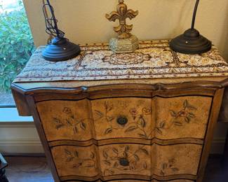 Painted dresser/end table