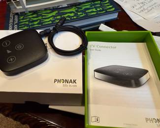 Phonak TV connector for hearing aids