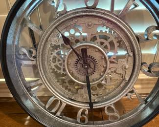 Steampunk style wall clock