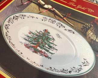 Spode Christmas plater