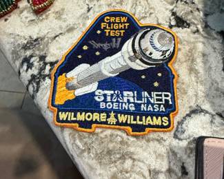 Starliner Boeing NASA patch