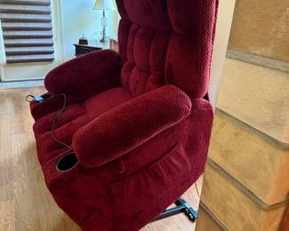 Chair in lift position