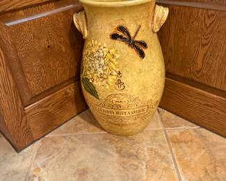 Large ceramic decorative urn