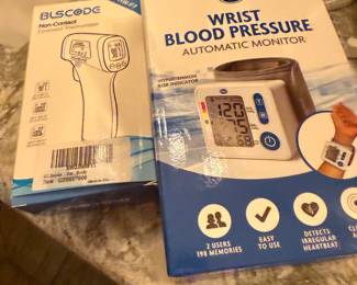 Thermometer and blood pressure monitor