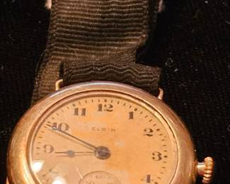 1921 ladies 14K wrist watch with original band. One of 3,000 made.