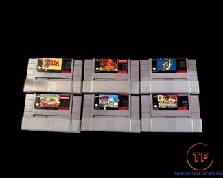 Super NINTENDO Cartridges