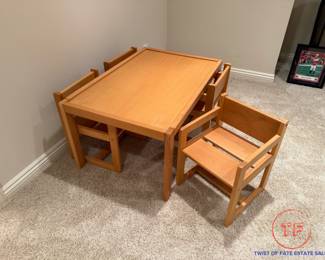 MCM Child's Table Set