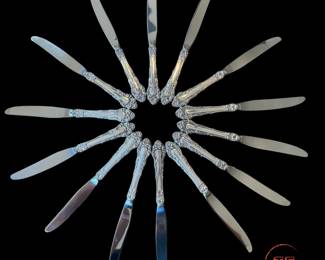 Reed & Barton Grande Renaissance Sterling Silver Flatware Set