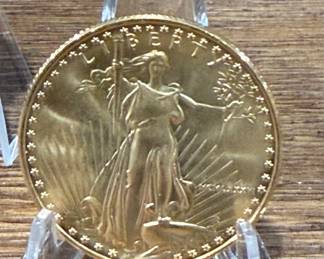1986 $50 and $25 GOLD Eagles