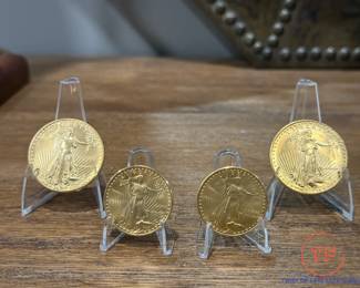 1986 $50 and $25 GOLD Eagles