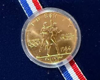 1984 Commemorative Olympic GOLD Coins