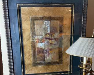Signed Mixed Media Artwork
