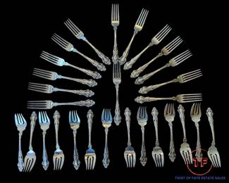 Reed & Barton Grande Renaissance Sterling Silver Flatware Set