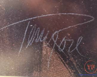TERRY ROSE Signed Print "Slam Dunk"