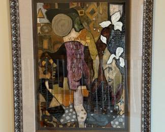 Large Original Mixed Media Art by ERIN LOFTON