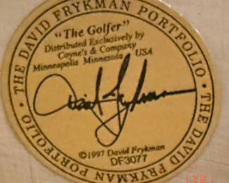 DAVID FRYKMAN "The Golfer"