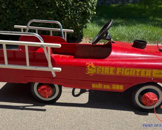 1960's AMF Fire Fighter Pedal Car