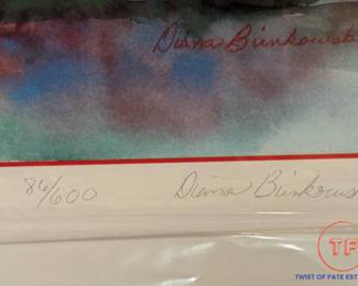 1995 Orange Bowl Signed Limited Edition Lithograph