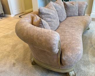 BERNHARDT Curved Back Sofa