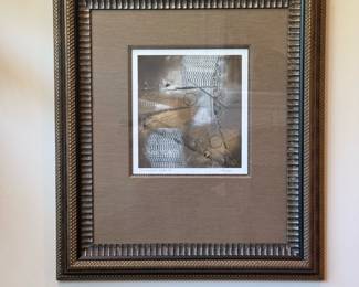 Signed Mixed Media Art "Consecrated Space"