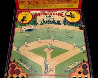 1920's Tin "The Great American Game" by Frantz