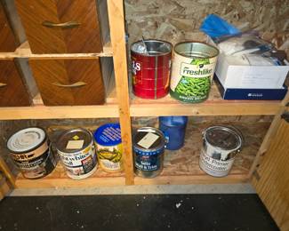 Paint and hardware